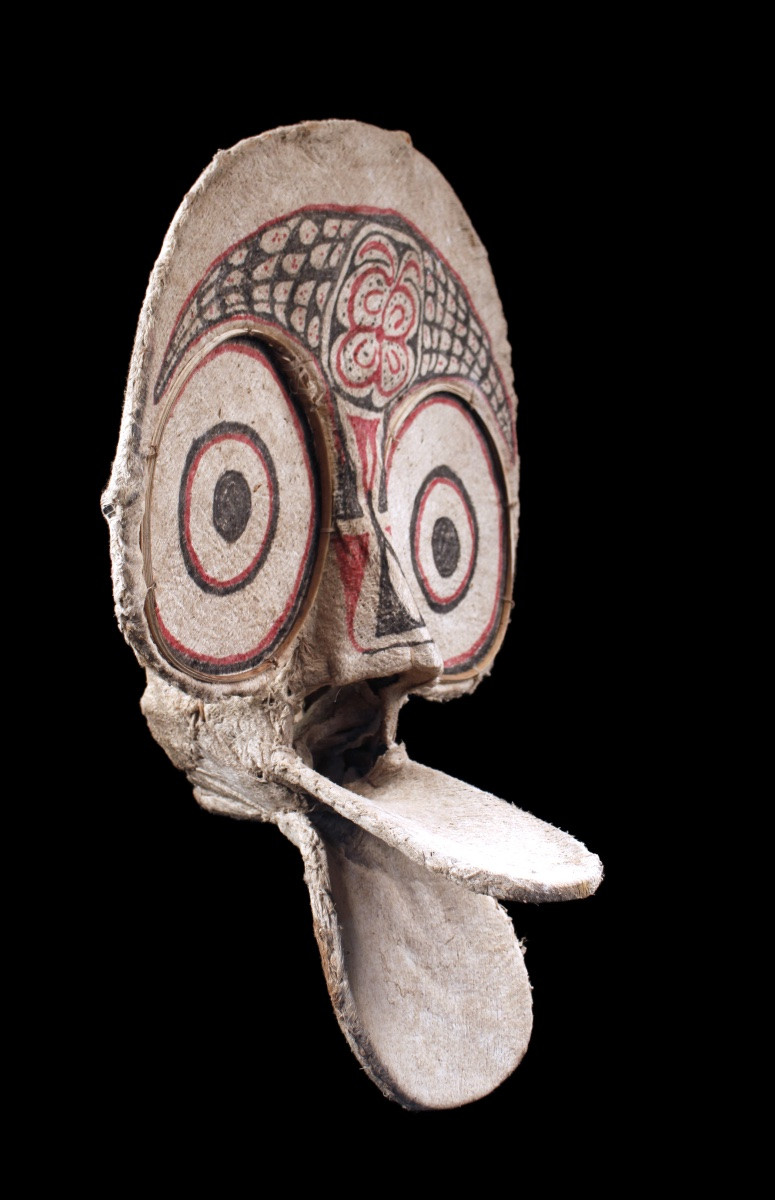 Baining Mask, New Britain, Papua New Guinea, Oceanic Art, Tribal Art, 31,5 X 22,8 X 22 Inch-photo-4