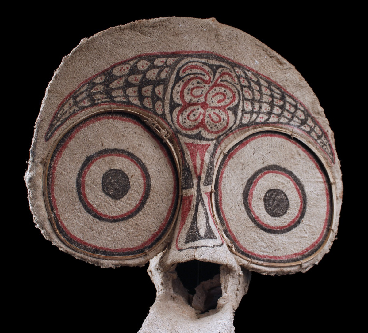 Baining Mask, New Britain, Papua New Guinea, Oceanic Art, Tribal Art, 31,5 X 22,8 X 22 Inch-photo-4