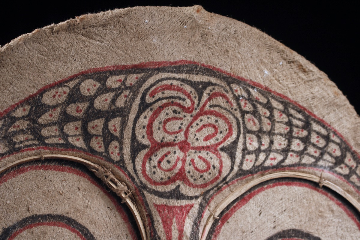 Baining Mask, New Britain, Papua New Guinea, Oceanic Art, Tribal Art, 31,5 X 22,8 X 22 Inch-photo-5