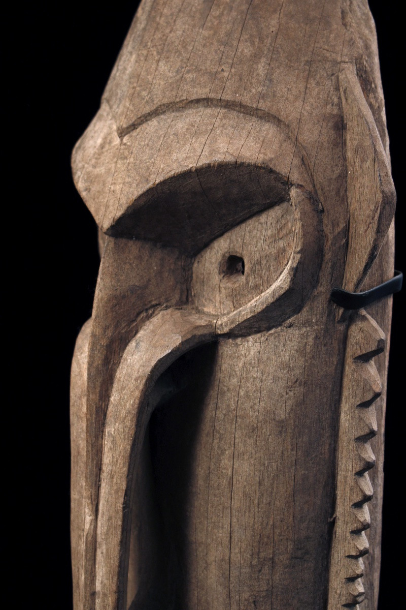 Masque d'Ancêtre, Océanie, Arts Premiers, Art Océanien, Art Tribal, Sculpture Murik lakes 63 cm-photo-7