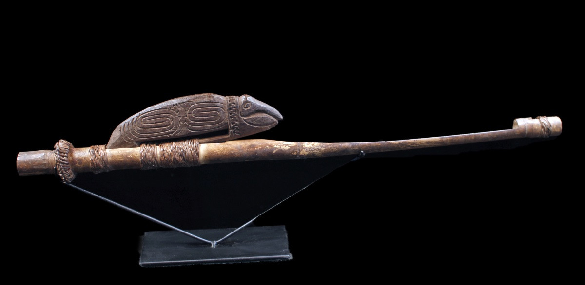 Propulseur, Art Tribal, Art Océanien, Océanie, Papouasie Nouvelle Guinée, arts premiers, 61 cm-photo-4