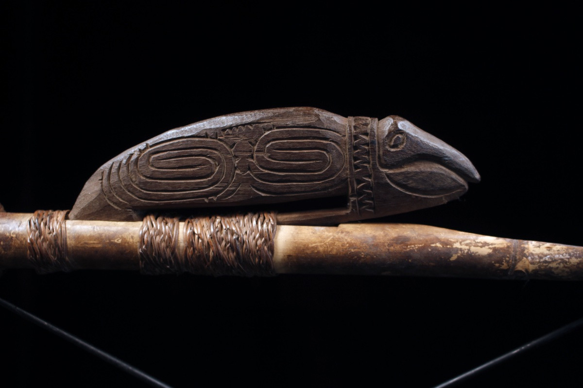 Propulseur, Art Tribal, Art Océanien, Océanie, Papouasie Nouvelle Guinée, arts premiers, 61 cm-photo-6