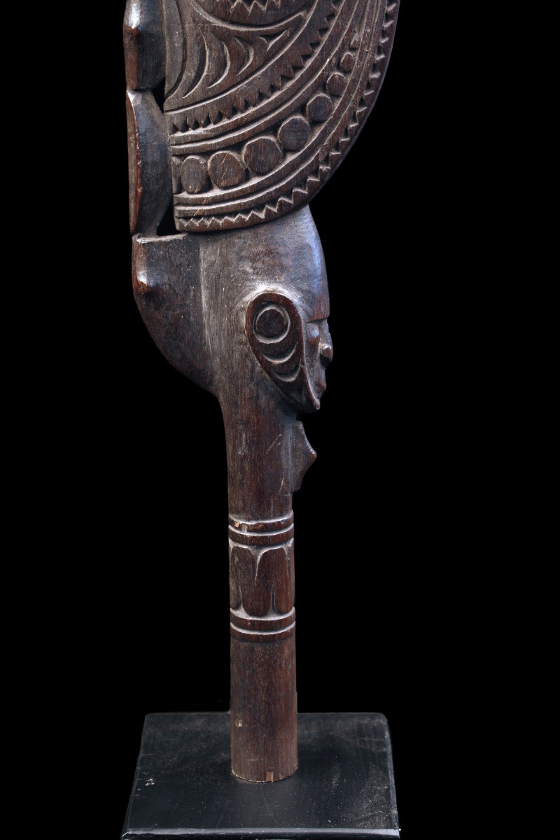 Fragment de pagaie, Fleuve Sépik, Art Premier, Art Océanien, art tribal, Océanie, 64 cm-photo-4