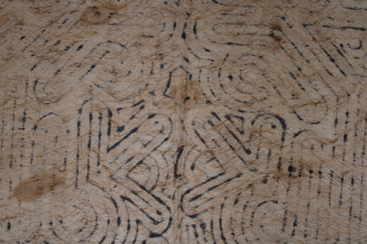 Tapa Cloth, Oceanic Art, Tribal Art, Primitive Art, Oceania, Papua New Guinea, 69 X 53 Cm -photo-4