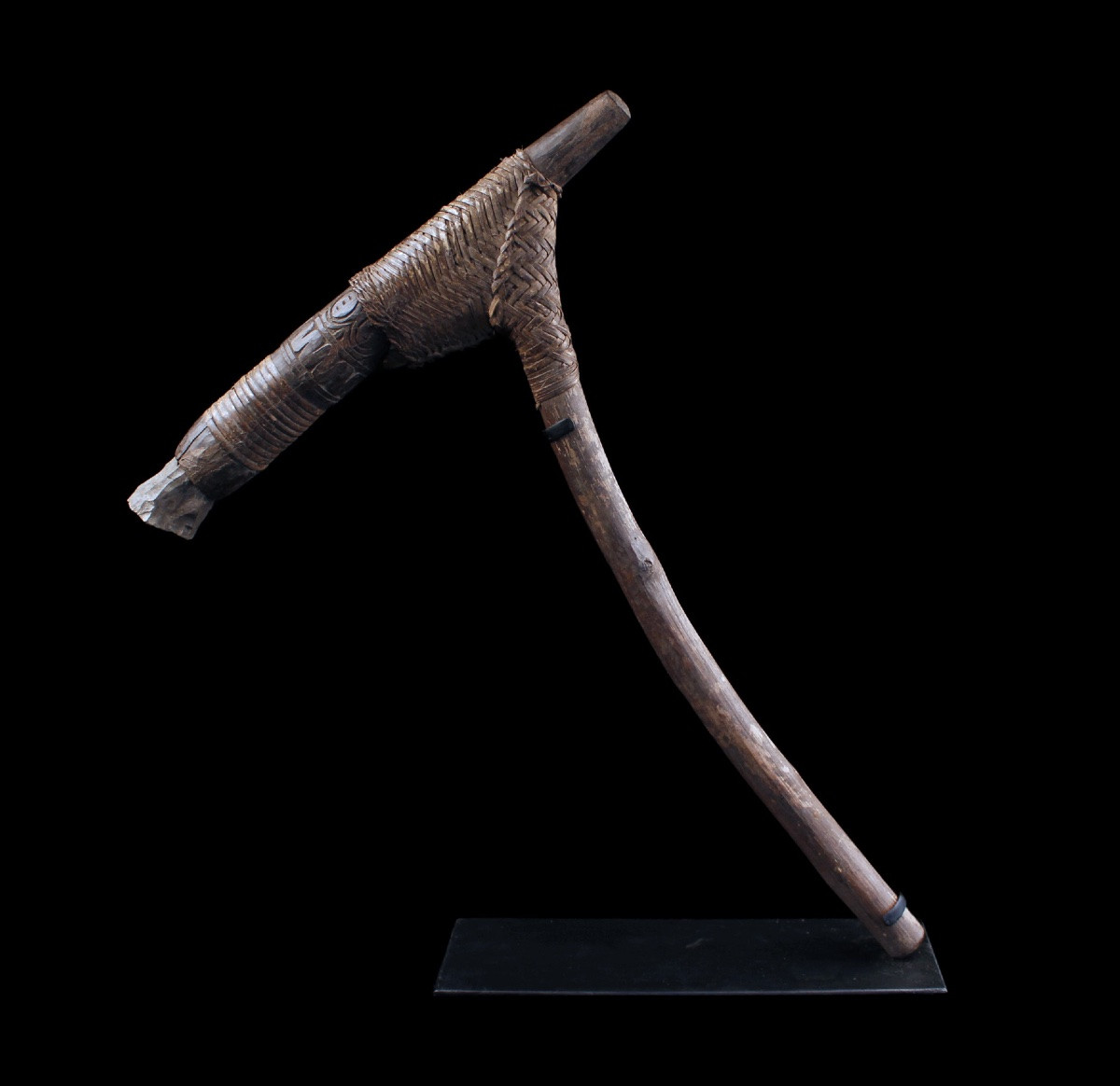 Sago Pounder, Tribal Art, Oceanic Art, Papua New Guinea, Pacific Art, 62 Cm-photo-2