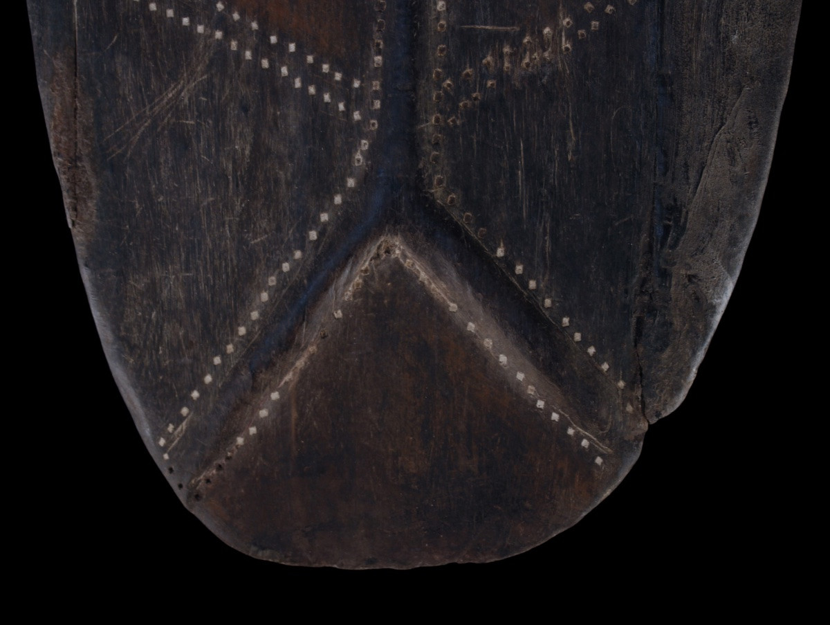 Bouclier, Papouasie Nouvelle Guinée, Océanie, Art Premier, Art Océanien, Art Tribal, 107 cm-photo-6