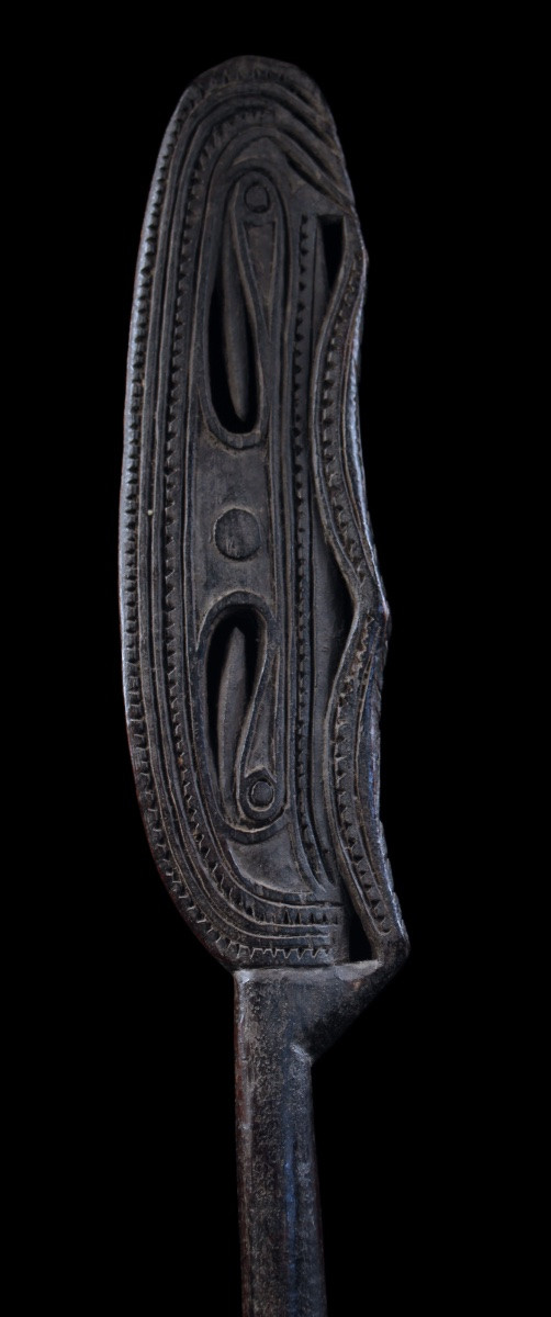 Sepik River Paddle, Papua New Guinea, Oceanic Art, Tribal Art, Oceania, 167 Cm-photo-3
