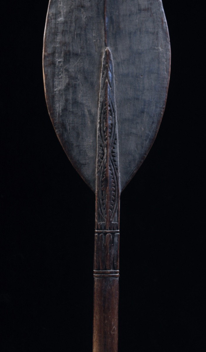 Sepik River Paddle, Papua New Guinea, Oceanic Art, Tribal Art, Oceania, 167 Cm-photo-1