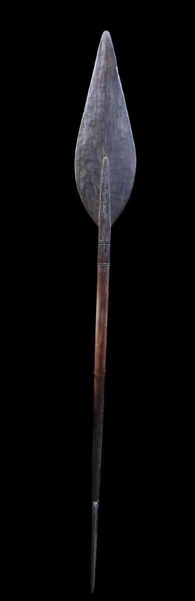 Sepik River Paddle, Papua New Guinea, Oceanic Art, Tribal Art, Oceania, 167 Cm-photo-2