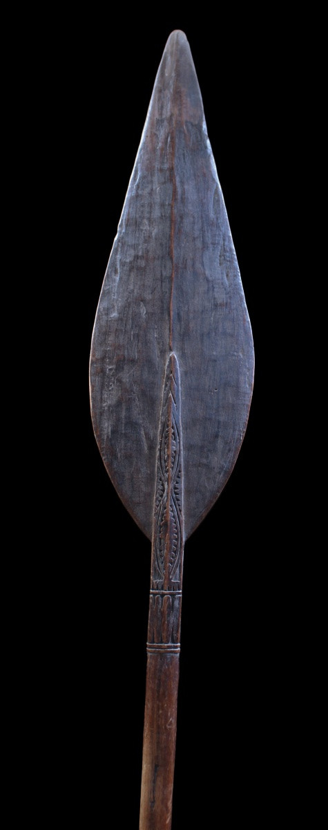 Sepik River Paddle, Papua New Guinea, Oceanic Art, Tribal Art, Oceania, 167 Cm-photo-3