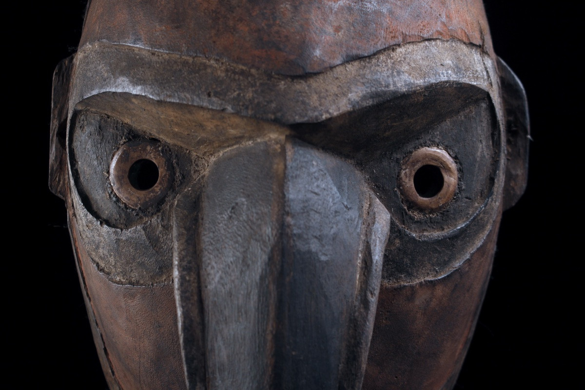 Masque Brag, Art Océanien, Art Tribal, Sculpture, Art Premier, Papouasie Nouvelle Guinée, 48 cm-photo-3