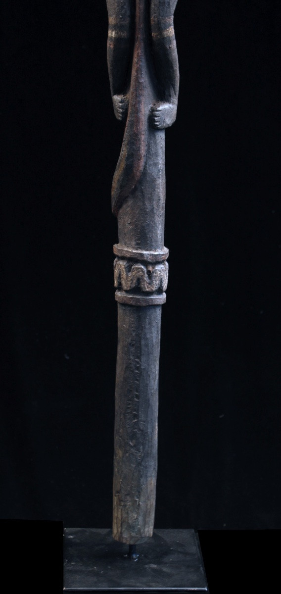 Figure de culte Kwoma, Papouasie Nouvelle Guinée, Art Océanien, Art Premier, Sculpture, 145 cm-photo-4