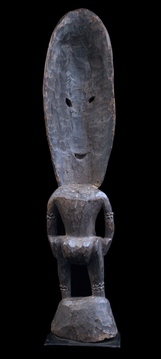 Statue des lacs Murik, art océanien, art tribal, sculpture, Océanie, Pacifique, 60 cm-photo-4