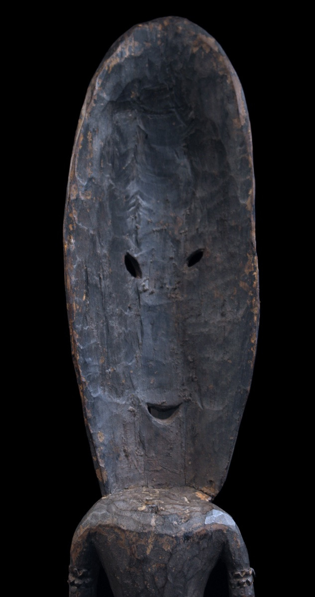 Statue des lacs Murik, art océanien, art tribal, sculpture, Océanie, Pacifique, 60 cm-photo-5