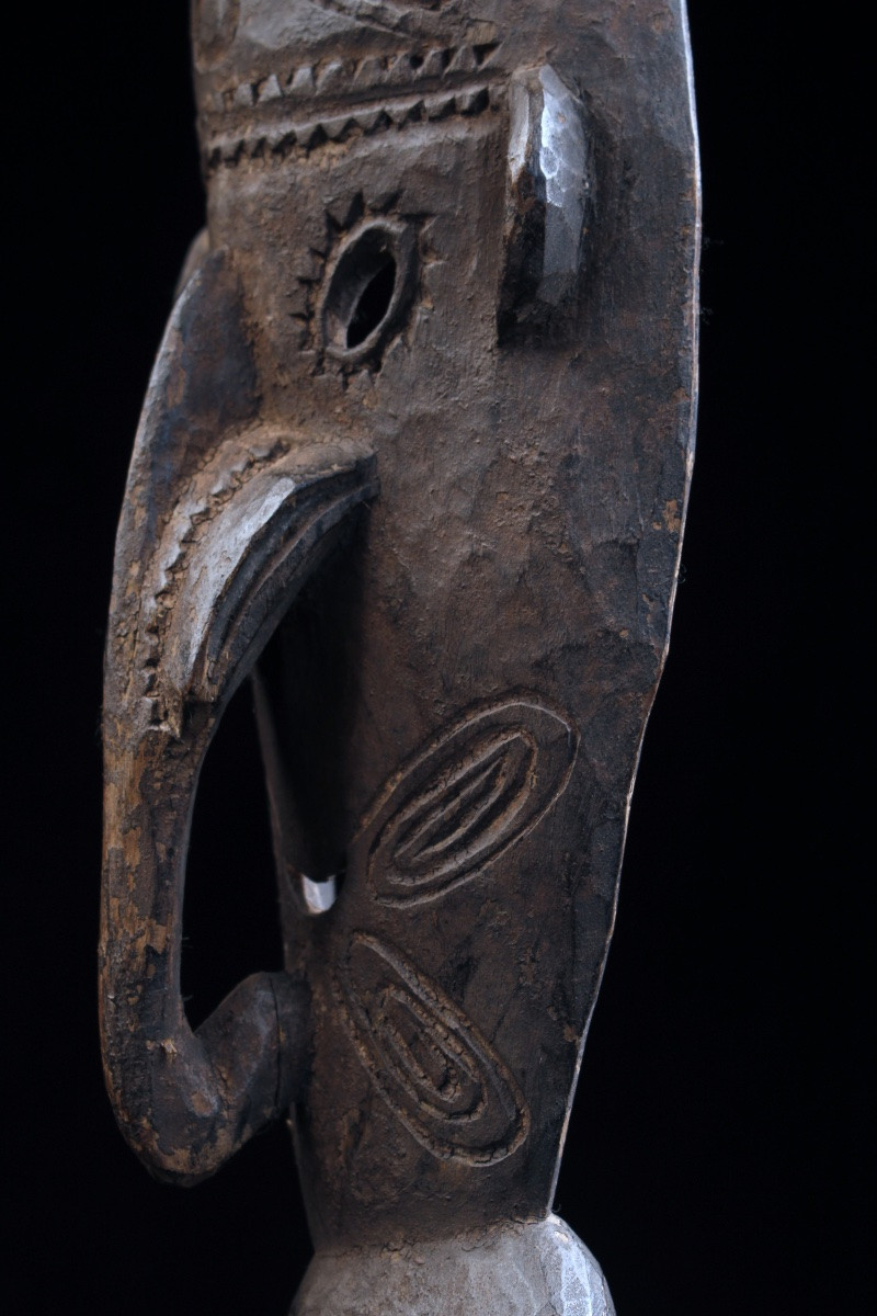 Statue des lacs Murik, art océanien, art tribal, sculpture, Océanie, Pacifique, 60 cm-photo-7