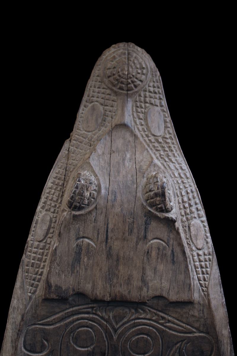 Proue De Pirogue, Papouasie Nouvelle Guinée, Océanie, Art Premier, Art Océanien, 76 cm-photo-2