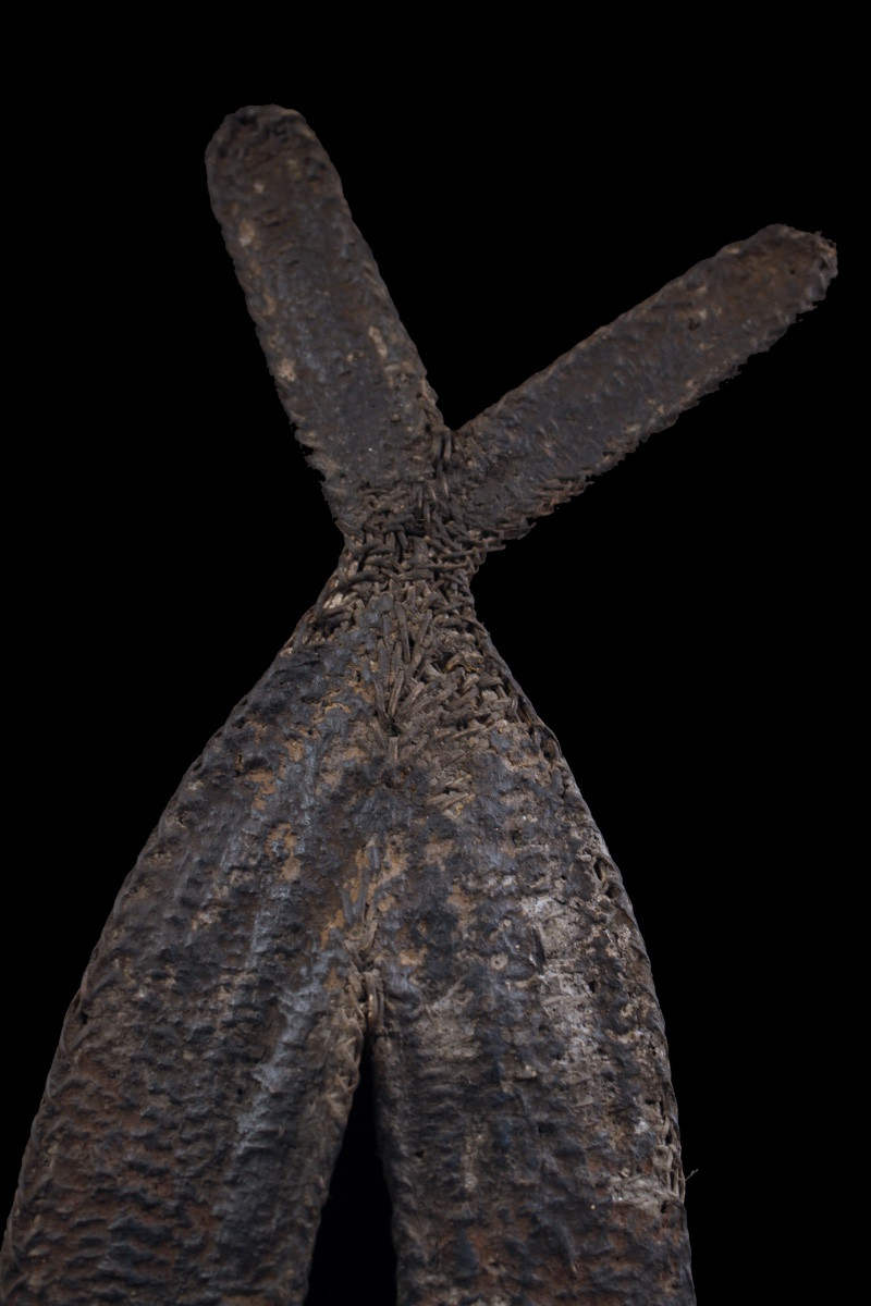 Masque à Igname, Masque, Océanie, Art Premier, Art Océanien, Art Tribal, Vannerie, 52 cm-photo-2