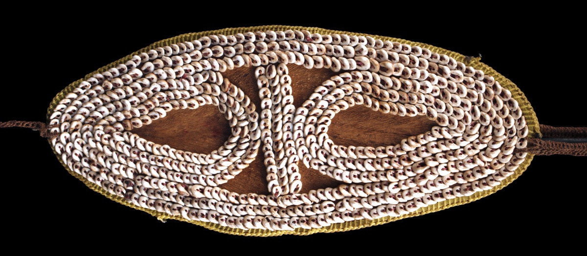 0rnement Frontal, Parure, Art Tribal, Art Océanien, Océanie, Papouasie Nouvelle Guinée, 31 cm