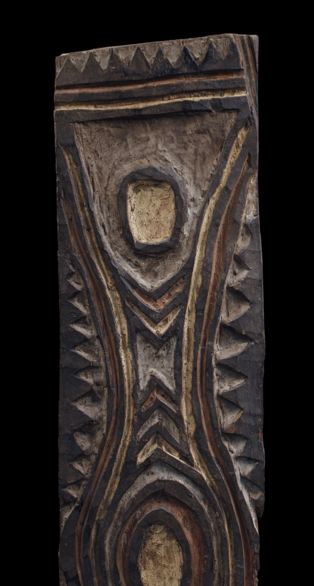 Planche votive, Art Océanien, Art Tribal, Arts Premiers, Océanie, 120 cm-photo-2