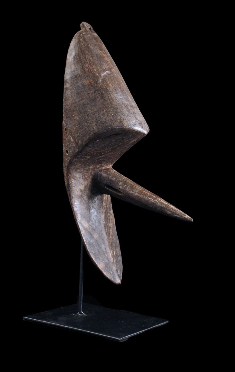 Masque moustique, Art Océanien, Arts Premiers, Art Tribal, Océanie, Mélanésie,  42 cm-photo-3