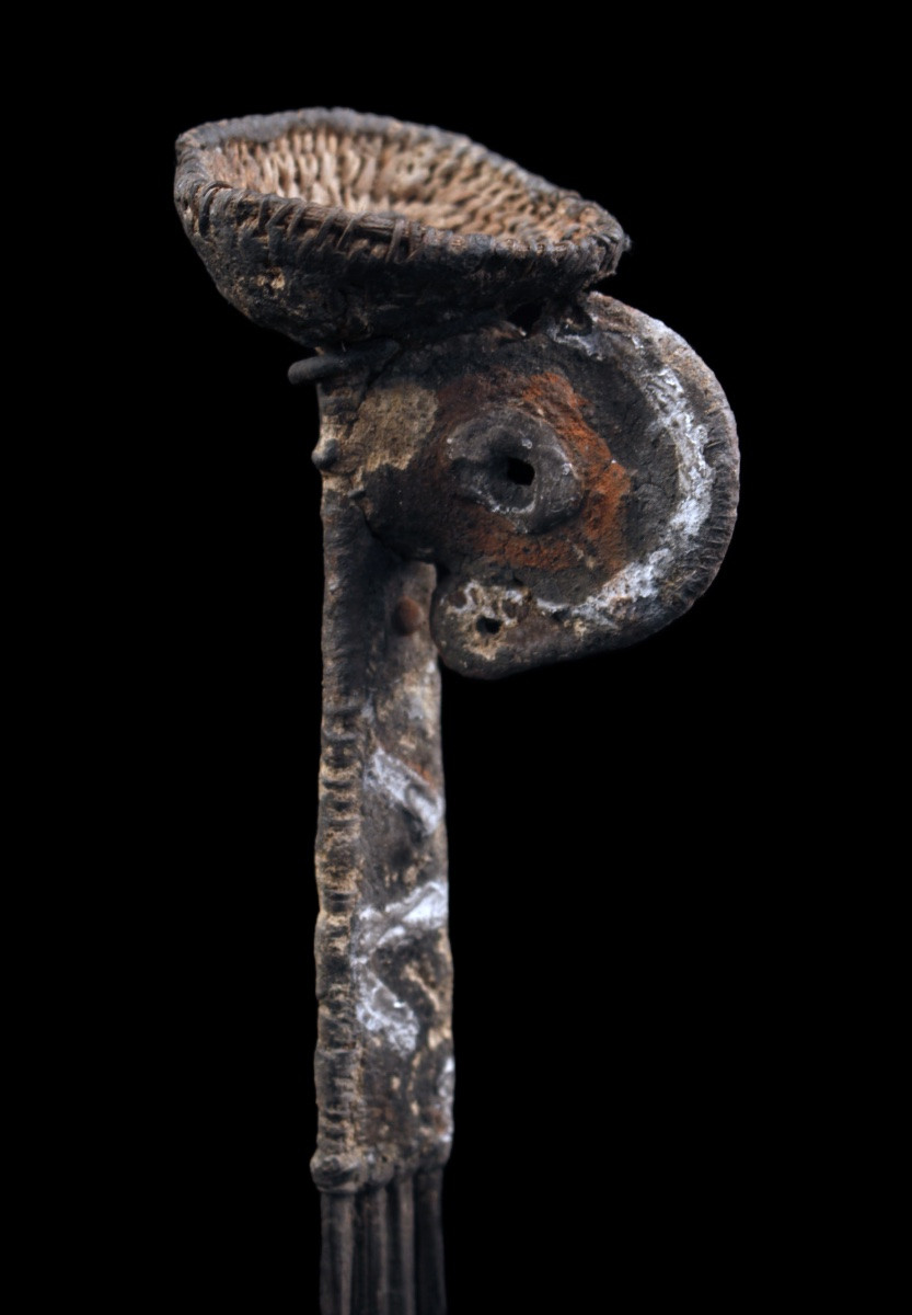 Peigne d'Apparat, Ornement, Ornement Traditionnel, Art Océanien, Art Tribal, Océanie, 18 cm-photo-2