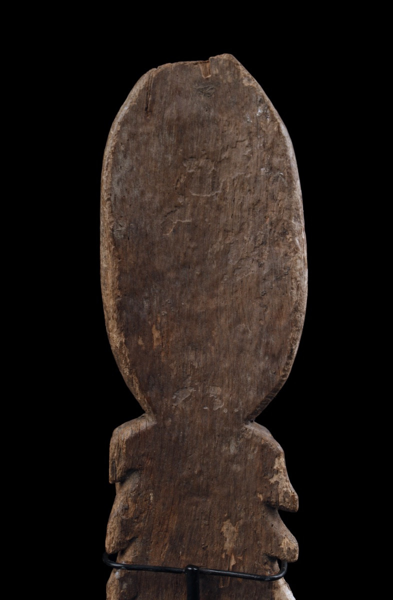 Figure de culte, Papouasie Nouvelle Guinée, Art Océanien, Art Premier, Art Tribal, 80 cm-photo-5