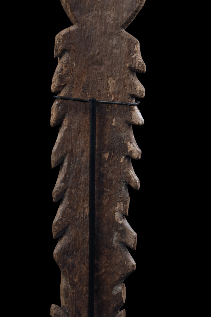 Figure de culte, Papouasie Nouvelle Guinée, Art Océanien, Art Premier, Art Tribal, 80 cm-photo-6