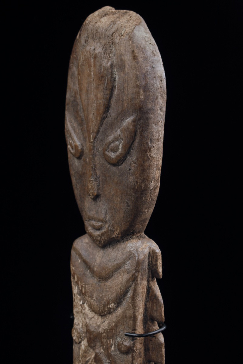 Figure de culte, Papouasie Nouvelle Guinée, Art Océanien, Art Premier, Art Tribal, 80 cm-photo-8