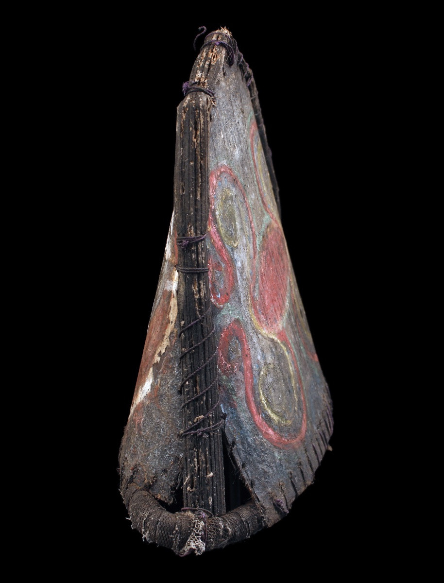 Dance Headdress, Tribal Art, Oceanic Art, Oceania, Traditional Art, Approx. 26 X 27 X 12 Cm-photo-7