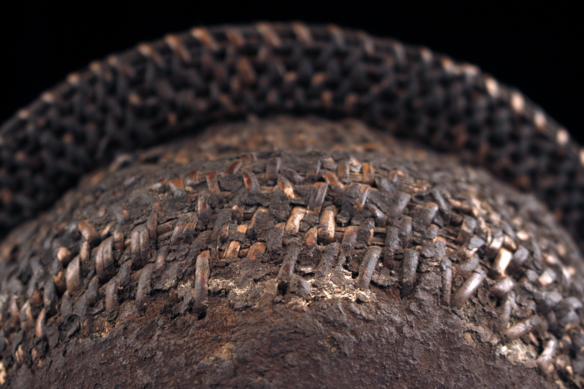 Heaume Mask, Oceanic Art, Tribal Art, Oceania, Papua New Guinea, Approx. 37 X 21 Cm-photo-2