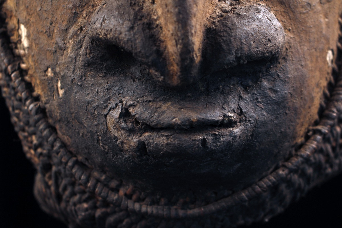 Heaume Mask, Oceanic Art, Tribal Art, Oceania, Papua New Guinea, Approx. 37 X 21 Cm-photo-4