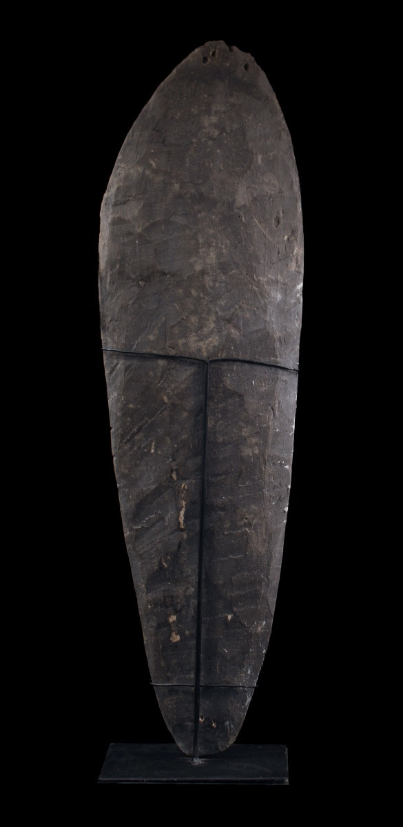 Figure de culte Minja, Papouasie Nouvelle Guinée, Art Océanien, Art Premier, Art Tribal, 89 cm-photo-4