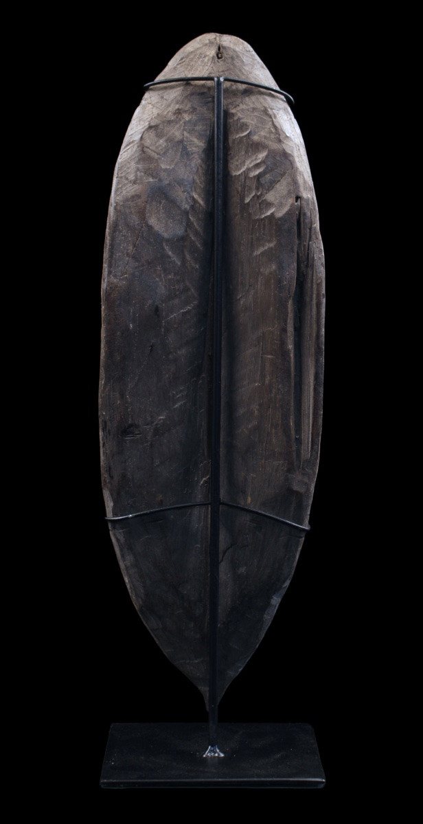 Figure de culte Minja, Papouasie Nouvelle Guinée, Art Océanien, Art Premier, Art Tribal, 49 cm-photo-3