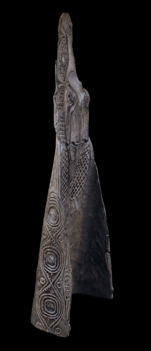 Canoe Prow, Papua New Guinea, Oceania, Tribal Art, Oceanic Art, 79 Cm