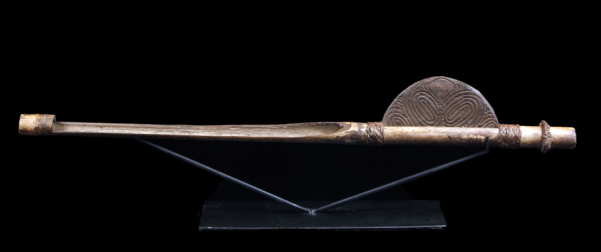  Spear Thrower, Tribal Art, Oceanic Art, Oceania, Papua New Guinea, Primitive Art, 68 Cm-photo-4