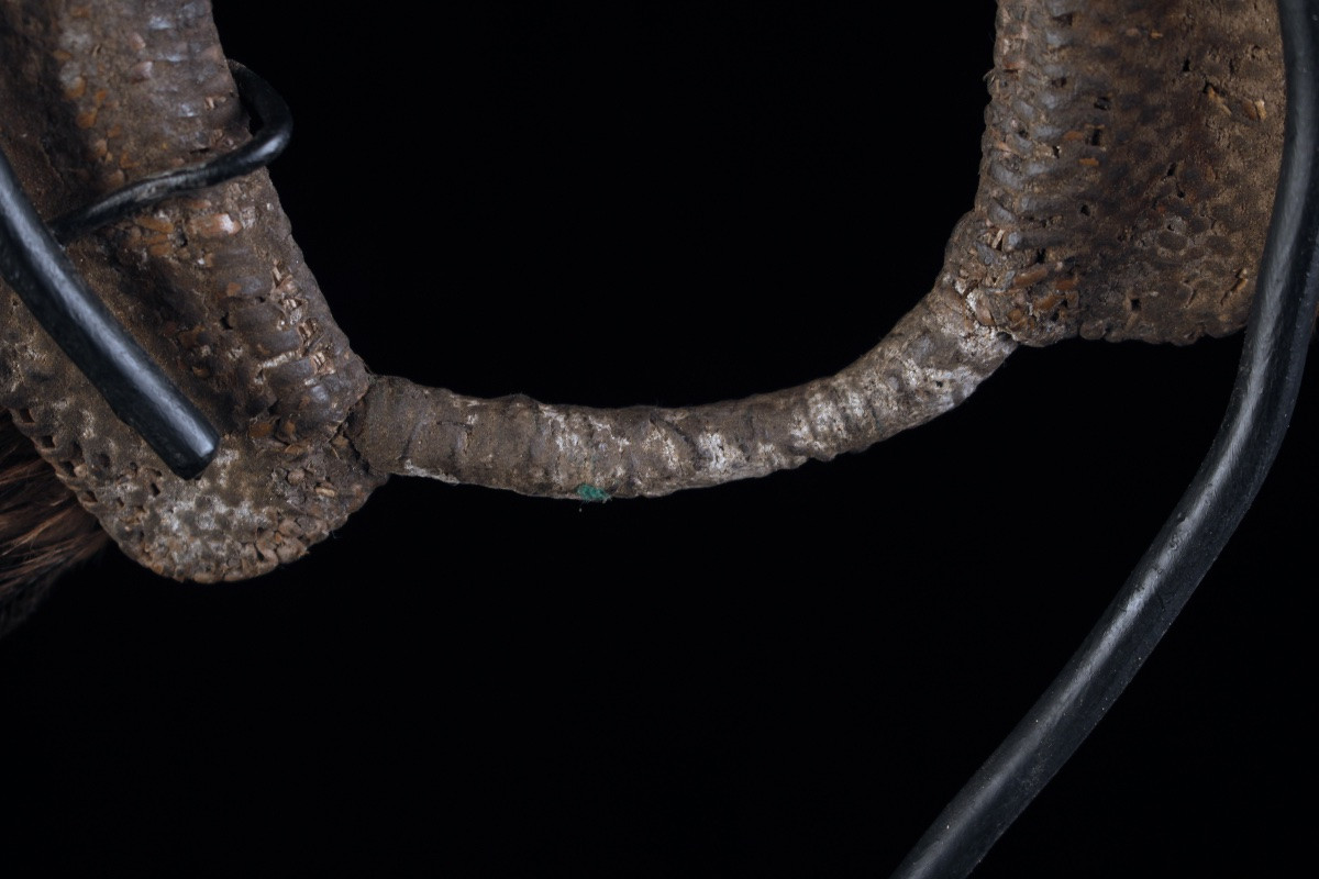 Coiffe de Danse, Art Tribal, Art Océanien, Océanie, costume traditionnel, Env. 55 x 40 cm-photo-4