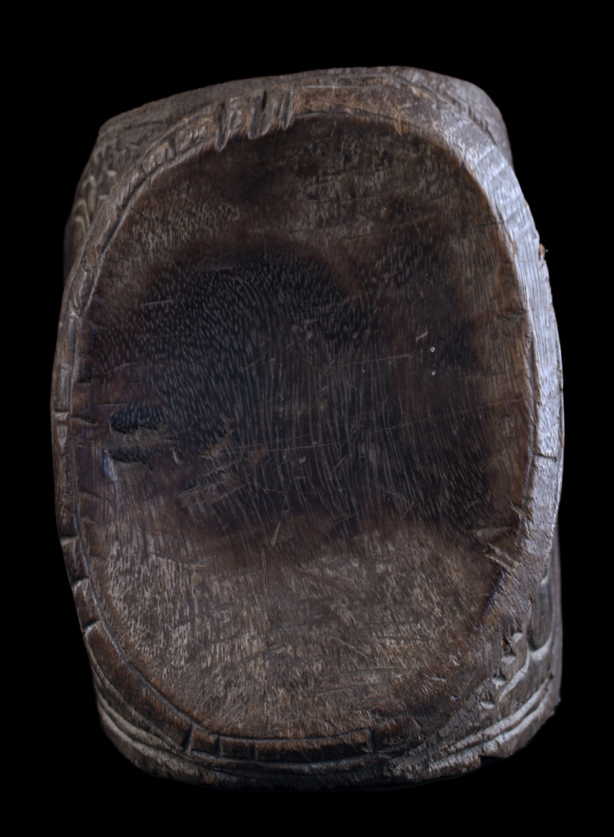 Repose Tête, Art Océanien, Art Tribal, Océanie, Objet Usuel, Art Traditionnel, Sculpture, 23 cm-photo-3