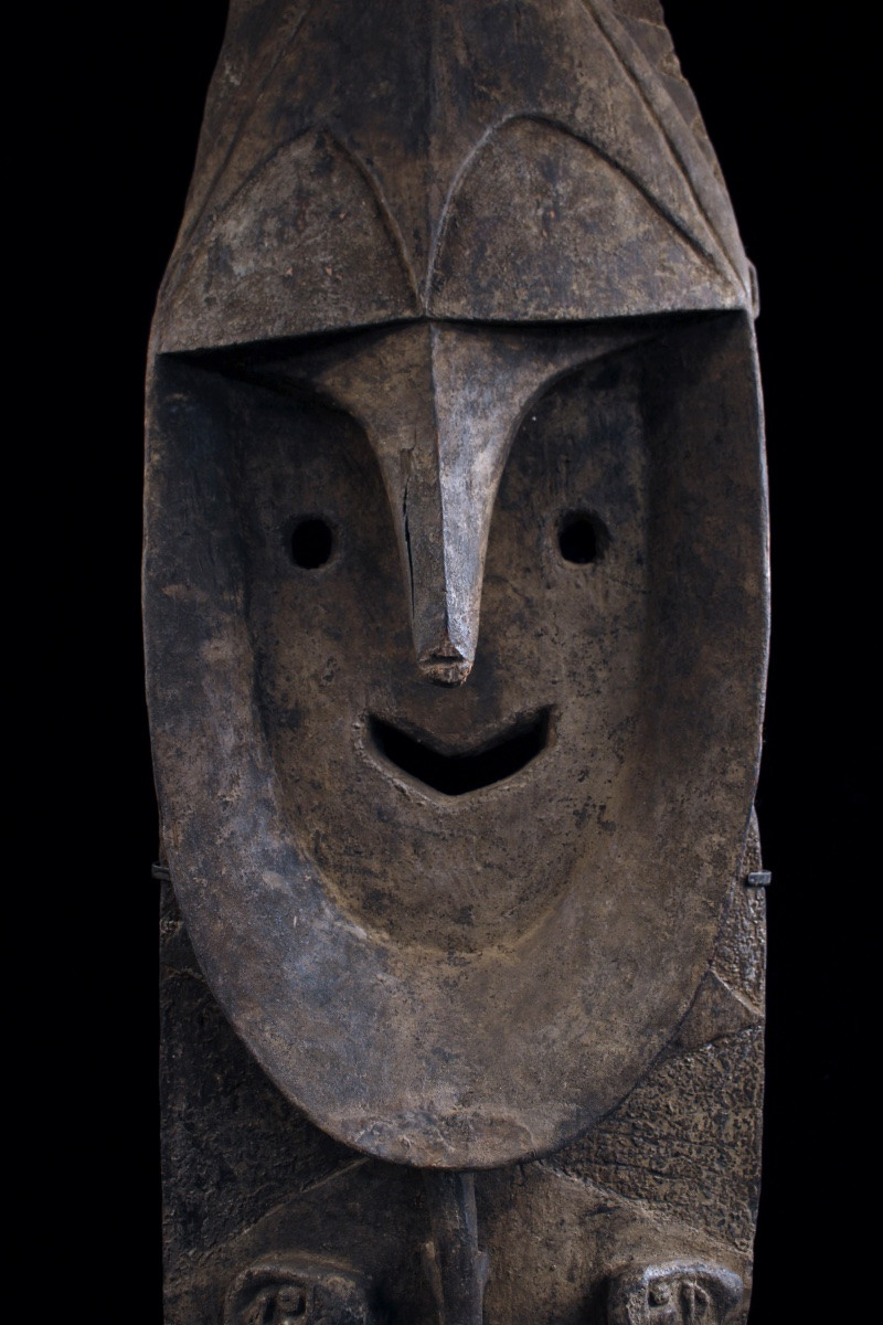 Figure De Culte Minja, Papouasie Nouvelle Guinée, Art Océanien, Art Premier, Art Tribal, 193 cm-photo-2