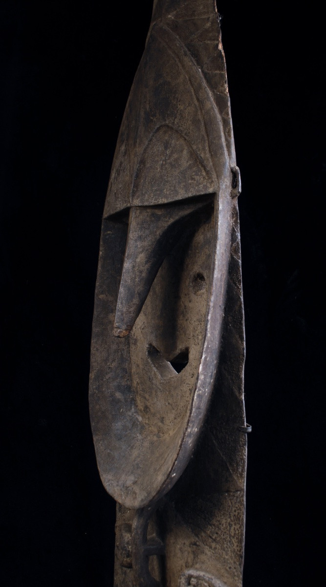 Figure De Culte Minja, Papouasie Nouvelle Guinée, Art Océanien, Art Premier, Art Tribal, 193 cm-photo-7