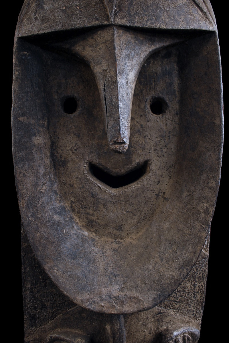 Figure De Culte Minja, Papouasie Nouvelle Guinée, Art Océanien, Art Premier, Art Tribal, 193 cm-photo-8