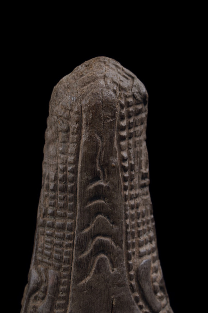 Proue De Pirogue, Papouasie Nouvelle Guinée, Océanie, Art Premier, Art Océanien, 51 cm-photo-2