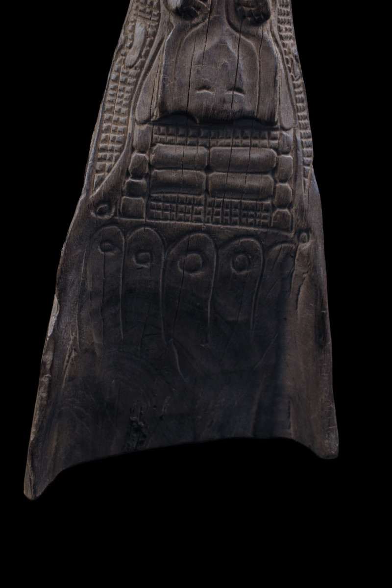 Proue De Pirogue, Papouasie Nouvelle Guinée, Océanie, Art Premier, Art Océanien, 51 cm-photo-4