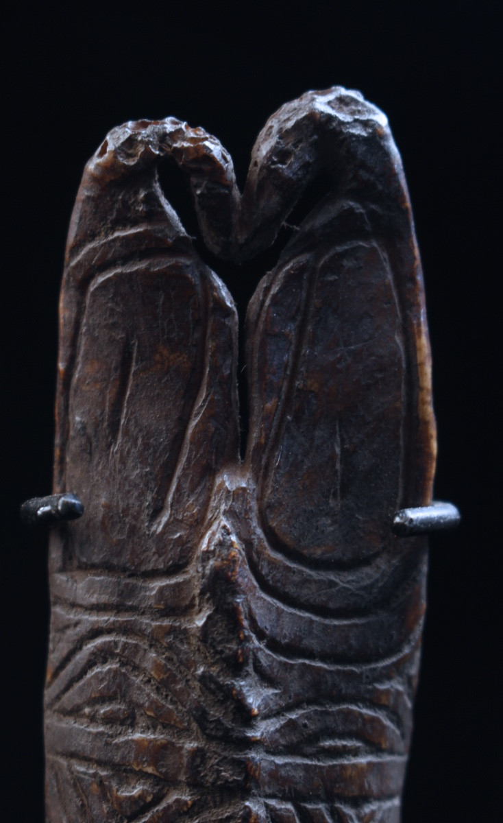 Dague En Os De Casoar, Papouasie Nouvelle Guinée, Océanie, Art Premier, Art Océanien, 33 cm-photo-1