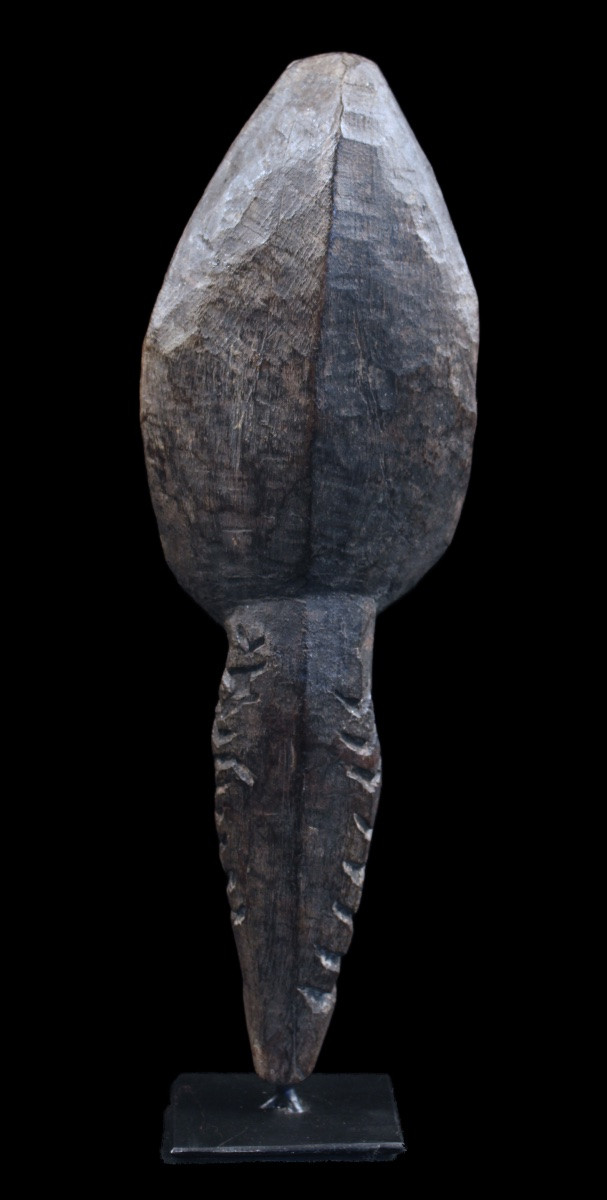 Figure de culte Yena, Papouasie Nouvelle Guinée, Art Océanien, Art Premier, Art Tribal, 33 cm-photo-3