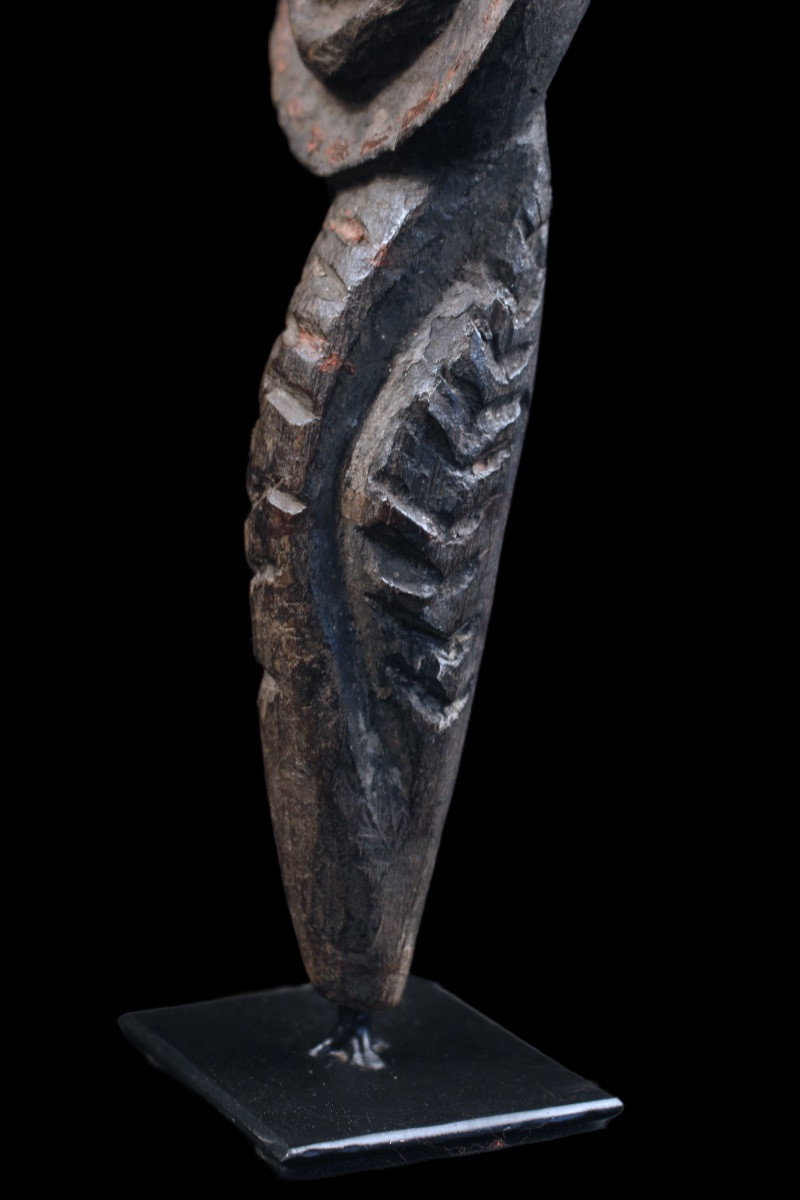 Figure de culte Yena, Papouasie Nouvelle Guinée, Art Océanien, Art Premier, Art Tribal, 33 cm-photo-8