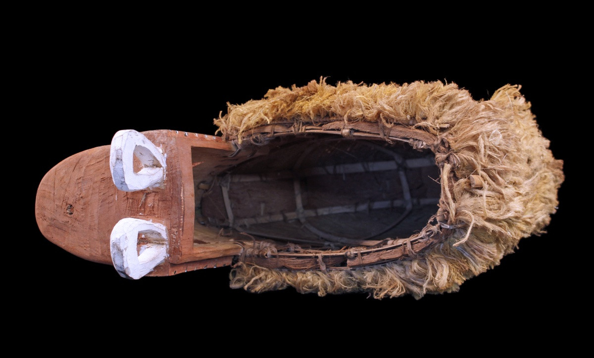 Tatanua Mask, Malagan Mask, Tabar Islands, Oceanian Art, Tribal Art, 51 X 20 X 45 Cm -photo-4