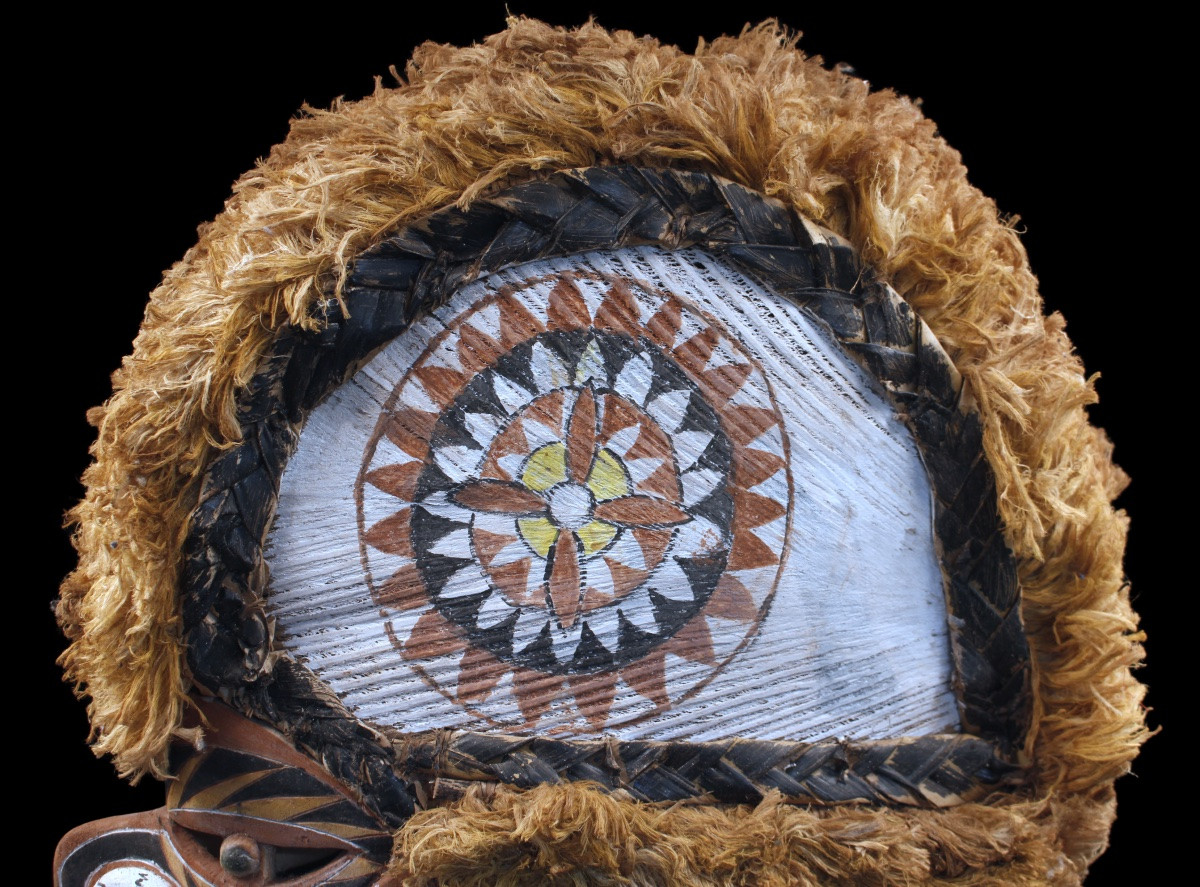 Tatanua Mask, Malagan Mask, Tabar Islands, Oceanian Art, Tribal Art, 51 X 20 X 45 Cm -photo-1
