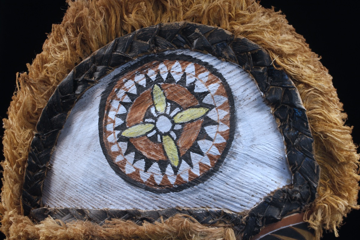 Tatanua Mask, Malagan Mask, Tabar Islands, Oceanian Art, Tribal Art, 51 X 20 X 45 Cm -photo-4