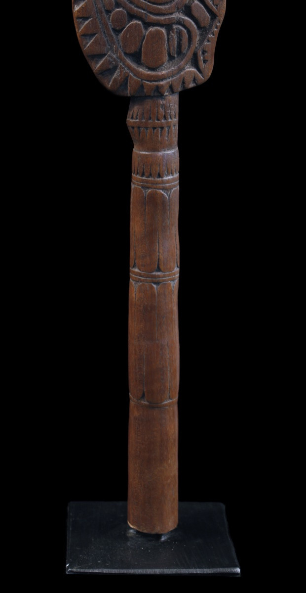 Paddle Fragment, Sepik River, Primitive Art, Oceanic Art, Tribal Art, Oceania, 43 Cm-photo-4
