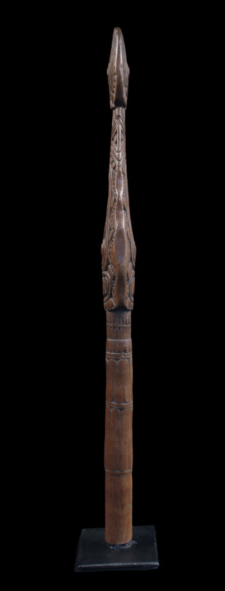 Paddle Fragment, Sepik River, Primitive Art, Oceanic Art, Tribal Art, Oceania, 43 Cm-photo-3